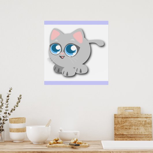 POSTER BABY KITTY (Cuisine)