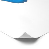 Poster Baby Monster Baby Girl Fête de Naissance Nursery (Coin)