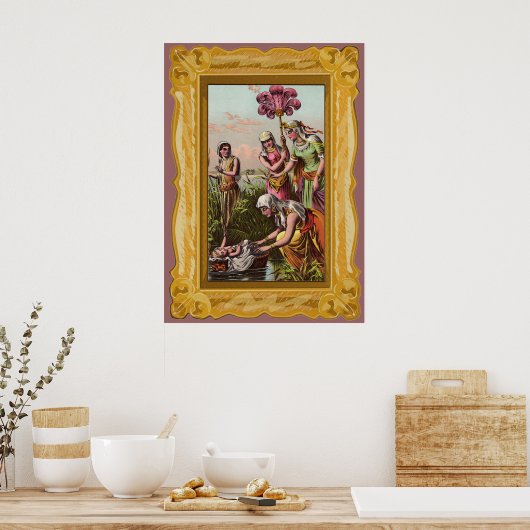 Poster Baby Moses (Cuisine)