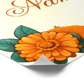 Poster Baby Naming Cradle Indian Ceremony signe de bienve (Coin)