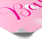 Poster Baby Nelly fête d'anniversaire (Coin)