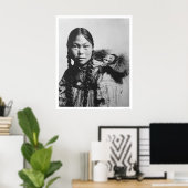 Poster Baby On Eskimo Maman's Back 1906 (Bureau à domicile)