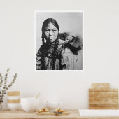 Poster Baby On Eskimo Maman's Back 1906 (Cuisine)