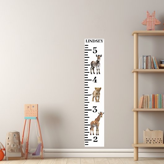 Poster Baby Safari Jungle Animaux