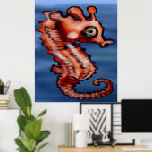 Poster Baby Seahorse (Bureau à domicile)