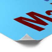 Poster Baby Shark Père Noël Monogramme Noël (Coin)