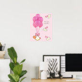 Poster baby shower (Bureau à domicile)