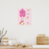 Poster baby shower (Cuisine)