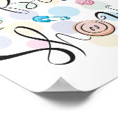 Poster baby shower (Coin)