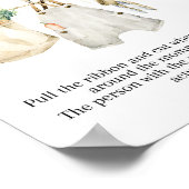 Poster Baby shower agricole local Belly (Coin)