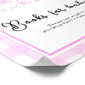 Poster baby shower arc citrouille Books for baby (Coin)