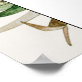 Poster Baby shower Boho Cactus Arch Bienvenue (Coin)