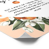 Poster Baby shower Cutie Mesurer Le Jeu Bump Bébé (Coin)