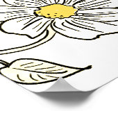 Poster Baby shower d'abeilles Bienvenue pour Bumble Bee D (Coin)