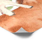 Poster Baby shower d'accueil pour animaux de ferme (Coin)