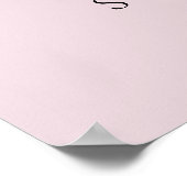 Poster Baby shower d'accueil Teddy Bear & Airplane (Coin)