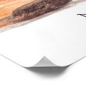 Poster Baby shower d'Affiche de bienvenue des animaux de (Coin)