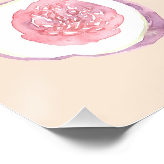 Poster Baby shower d'aquarelle moderne neutre pour les ho (Coin)