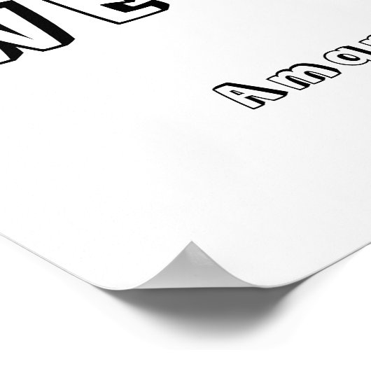 Poster Baby shower de biscuits et de marshmallows de caca (Coin)