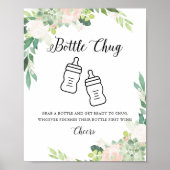 Poster BABY SHOWER de bouteilles DEVON (Devant)