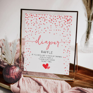 Poster Baby shower de calcinage Signal numérique ou impri