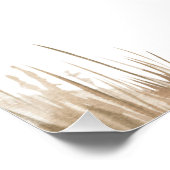 Poster Baby shower de cerfs de bois (Coin)