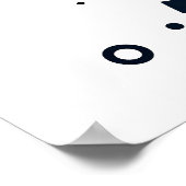 Poster Baby shower de chats Cute Kitty (Coin)