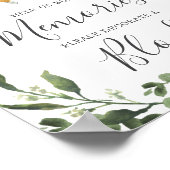 Poster Baby shower de la fente couchage Décorer un pannea (Coin)