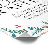 Poster Baby shower de Noël Nutcracker Diaper (Coin)