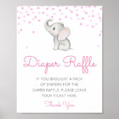 Poster Baby shower de rousseur modifiable Signal imprimé (Devant)