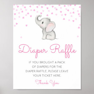 Poster Baby shower de rousseur modifiable Signal imprimé