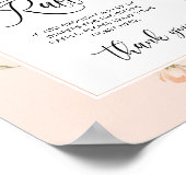 Poster Baby shower de tombola de poche (Coin)