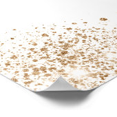 Poster Baby shower de verdure eucalyptus accueil élégant (Coin)