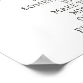 Poster Baby shower des fleurs sauvages Late Night Diapers (Coin)