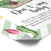 Poster Baby shower du marché agricole - Ne dites pas Post (Coin)