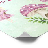 Poster Baby shower fée Devinez combien de bonbons (Coin)