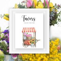 Baby shower Fleurs cultivées localement