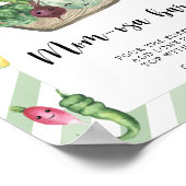 Poster baby shower local - bar Momosa (Coin)