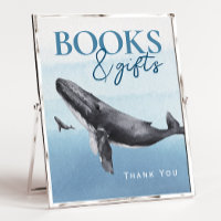Baby shower moderne Rustic Ocean Livres et cadeaux