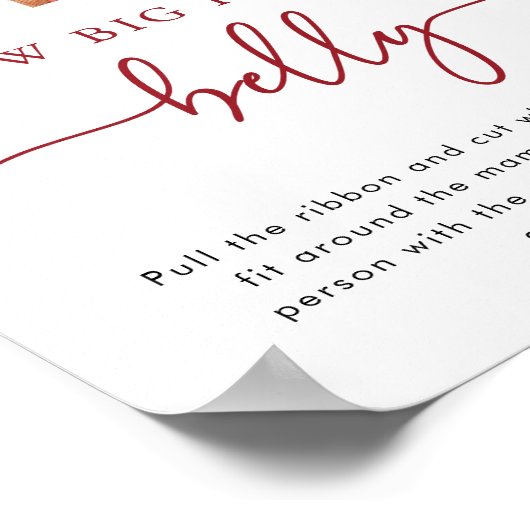 Poster Baby shower Nutcracker (Coin)