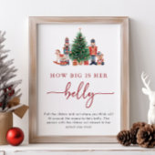 Poster Baby shower Nutcracker