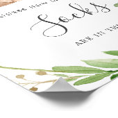 Poster Baby shower Ours Devine Combien De Chaussettes (Coin)