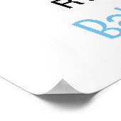 Poster Baby shower Peter Rabbit Bienvenue (Coin)