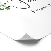 Poster Baby shower Poppin' Bottles Faveurs (Coin)