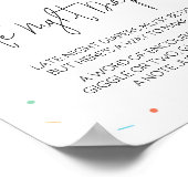 Poster Baby shower Popsicle Late Night Diapers (Coin)