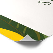 Poster Baby shower principal de la Squeeze Lemon Mama (Coin)