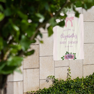 Poster Baby shower rose Rose