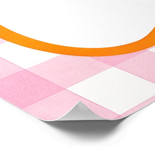 Poster Baby shower Storybook 'A New Chapter' (Coin)