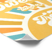 Poster Baby shower Sunshine Ici Le Fils Favore Post (Coin)