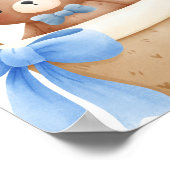 POSTER BABY SHOWER TEDDY BEAR (Coin)